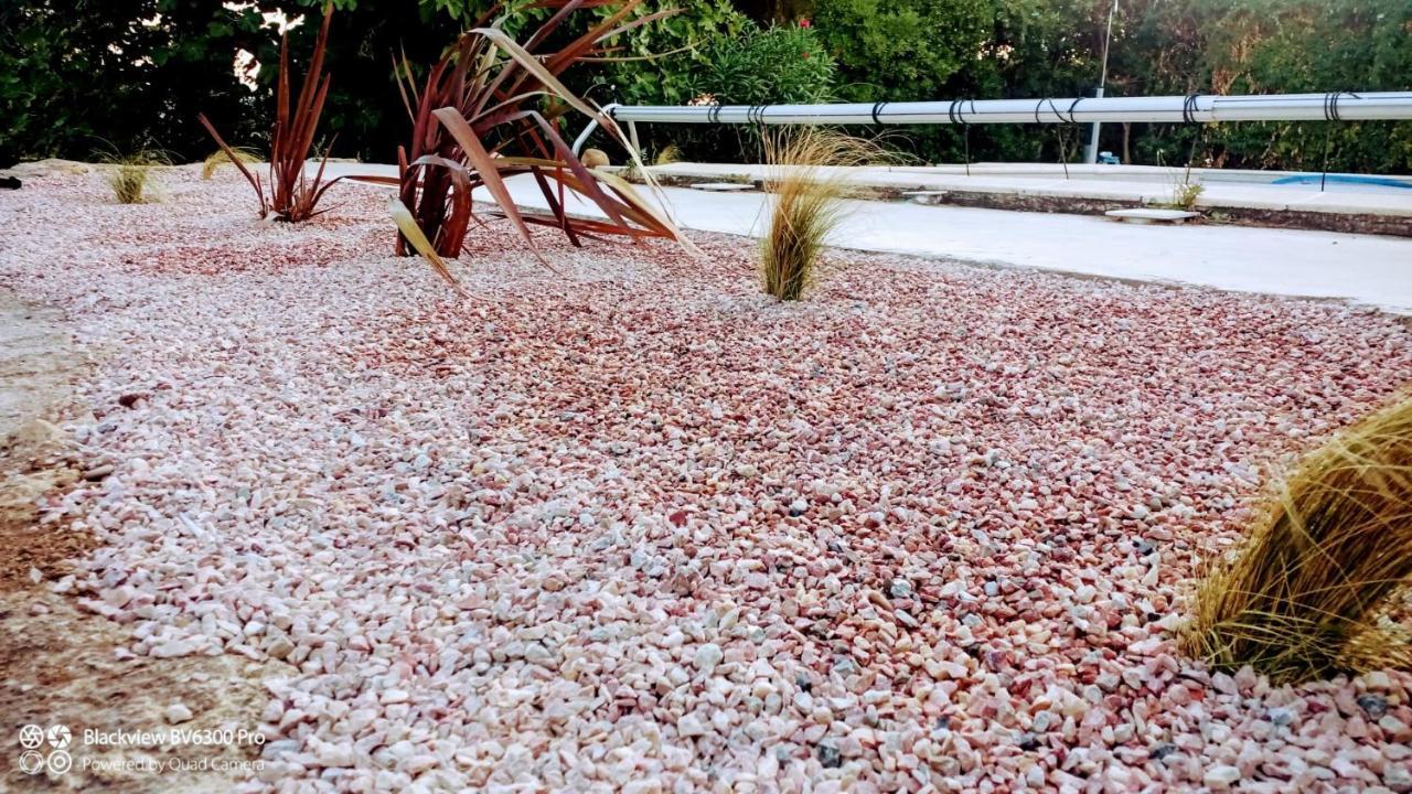 superbe gîte d'entressen dans mas en campagne avec piscine et espace de jeux extérieurs pour les enfants et terrain de pétanque Extérieur photo